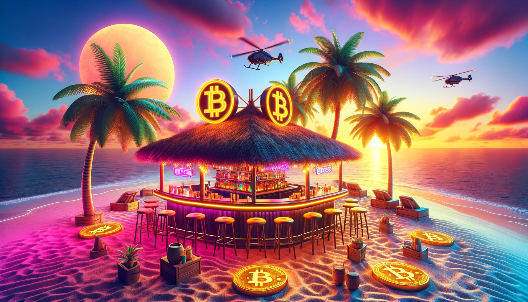 Bitcoin Deaccumulation Strategy & Why buying a tiki bar with 0.1 Bitcoin is a smart decision.